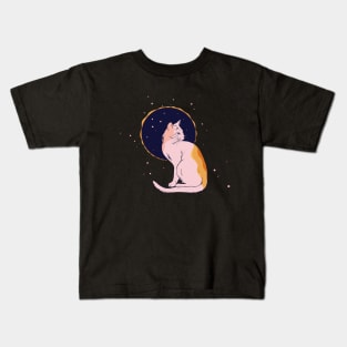 Moon Cat Kids T-Shirt